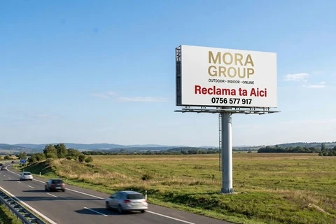 Publicitate pe autostrazi & unipoluri — Mora Group Bucuresti