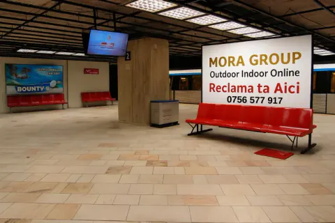 Publicitate metrou - statii — Mora Group Bucuresti