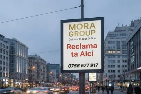 Panouri citylights — Mora Group Bucuresti
