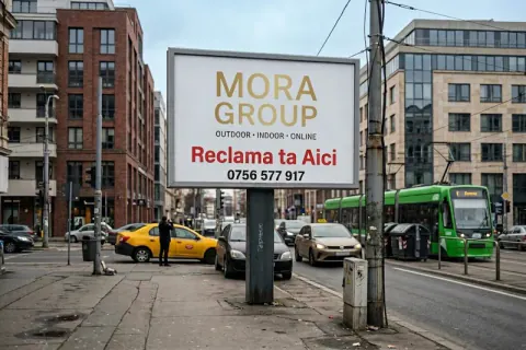 Panouri publicitare — Mora Group Bucuresti
