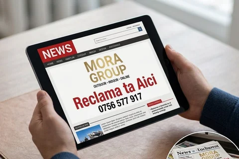 Promovare in presa online — Mora Group Bucuresti