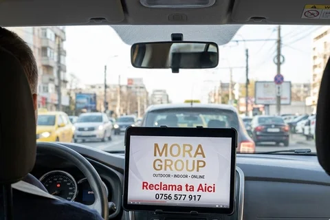 Publicitate in taxi — Mora Group Bucuresti